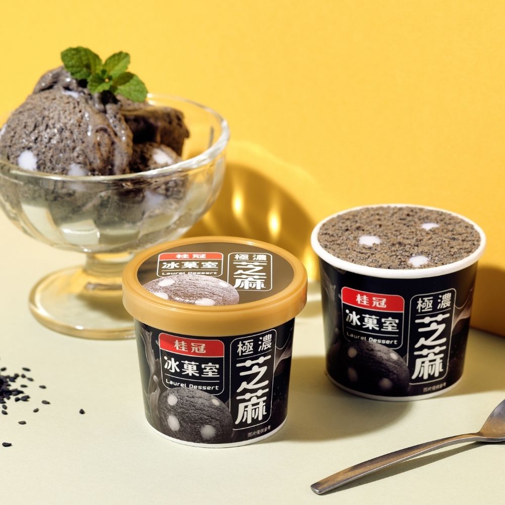 桂冠 - 桂冠冰菓室 極濃芝麻冰淇淋-90g/杯-90g