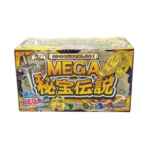 日本 NOL - MEGA秘寶傳說趣味磚(內含寶物/挖礦樂趣)-3入組