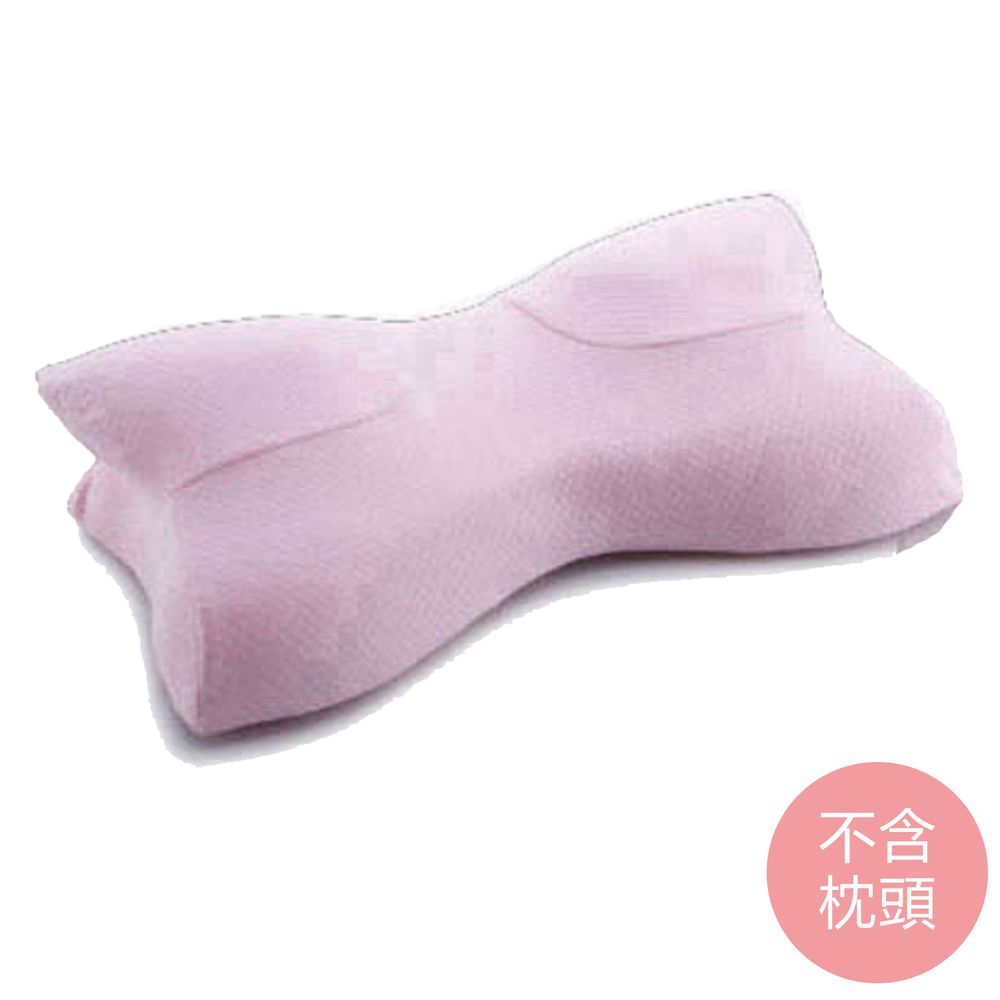 日本 SU-ZI - AS 快眠枕專用替換枕套-粉紅