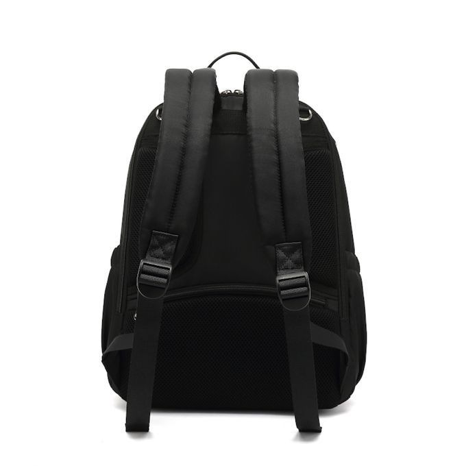 Heine 海恩 - WIN-221 素面尼龍包 流行後背包 媽媽包 待產包 育兒包 防盜防潑水包包(月子禮物)-黑色