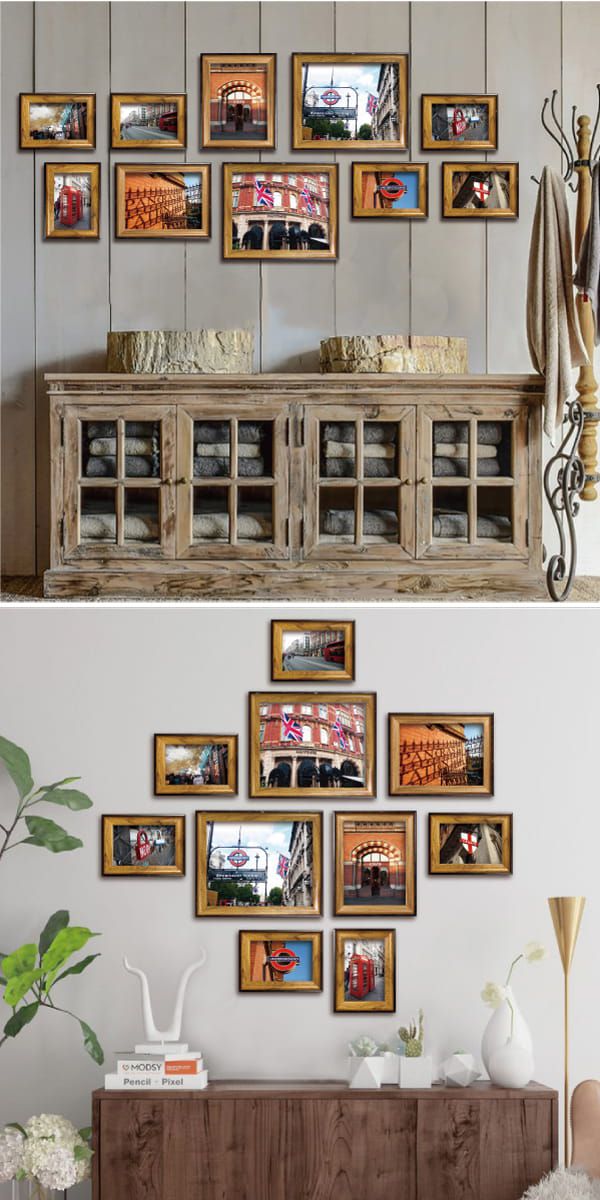 TROMSO - 英倫旅程相框牆10框組