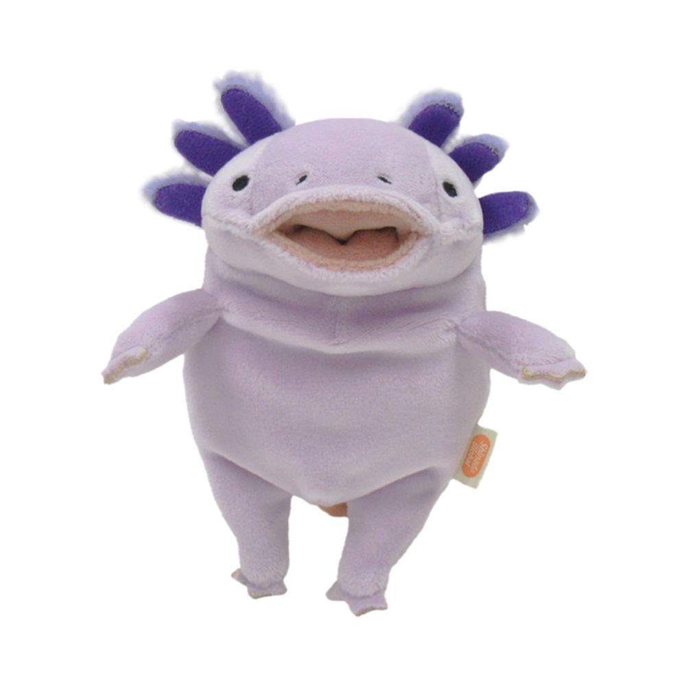 Mochi Series｜末班茫茫大叔-迷你墨西哥鈍口螈吊飾（淺薰衣草紫)