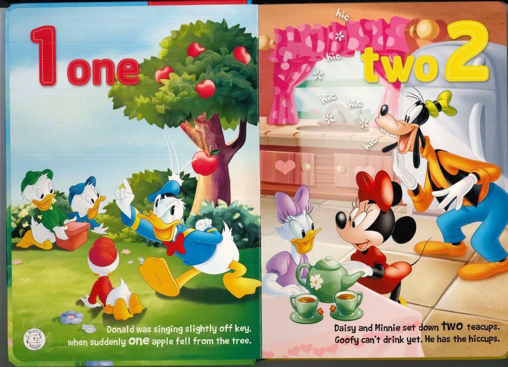 AR 3D立體故事書-123 Counting Fun with Mickey