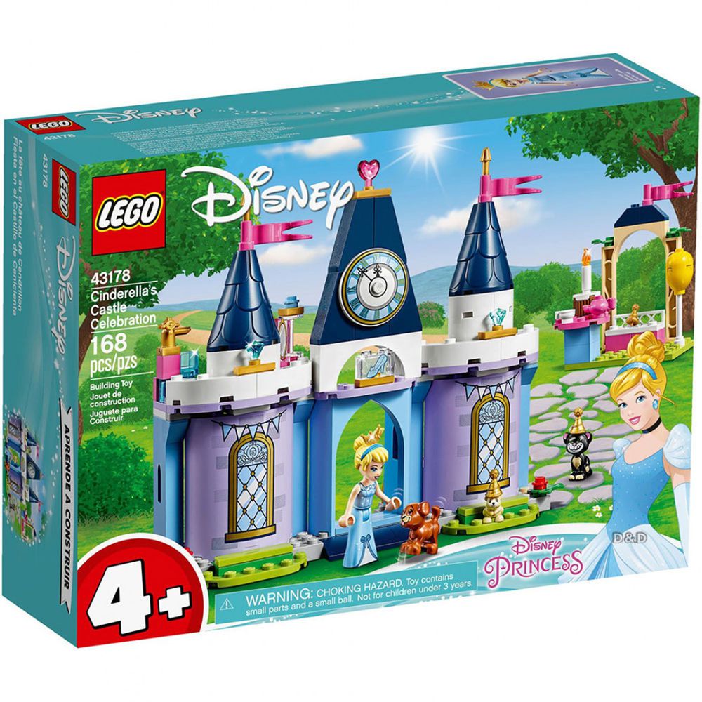 樂高 LEGO - 樂高 Disney 迪士尼公主系列 -  仙杜瑞拉的城堡慶典 43178-168pcs