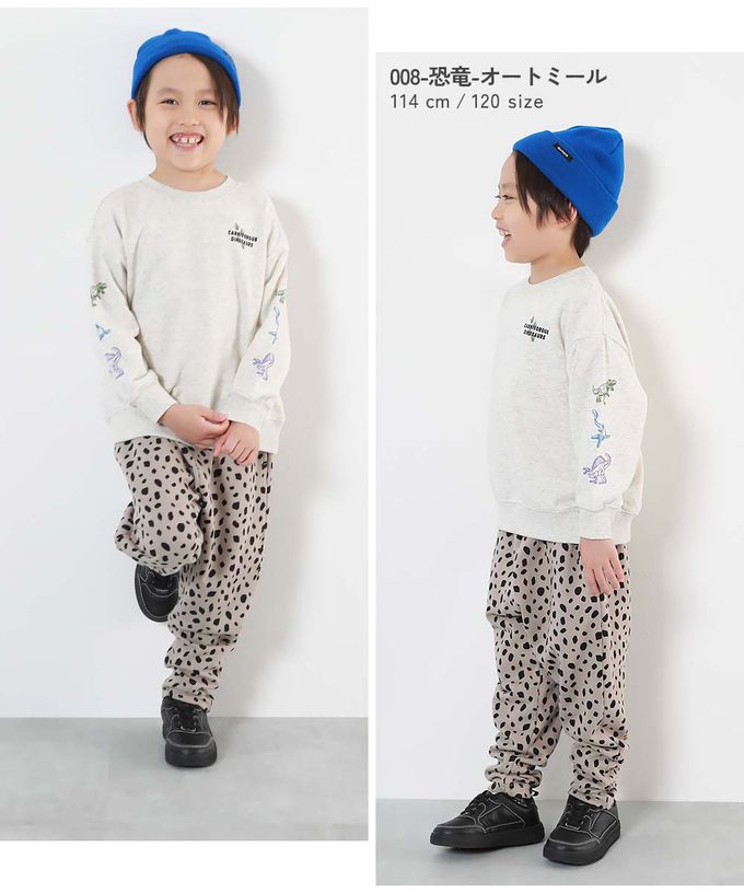 日本 devirock - 吸汗舒適印花長袖上衣-大學T-炭黑