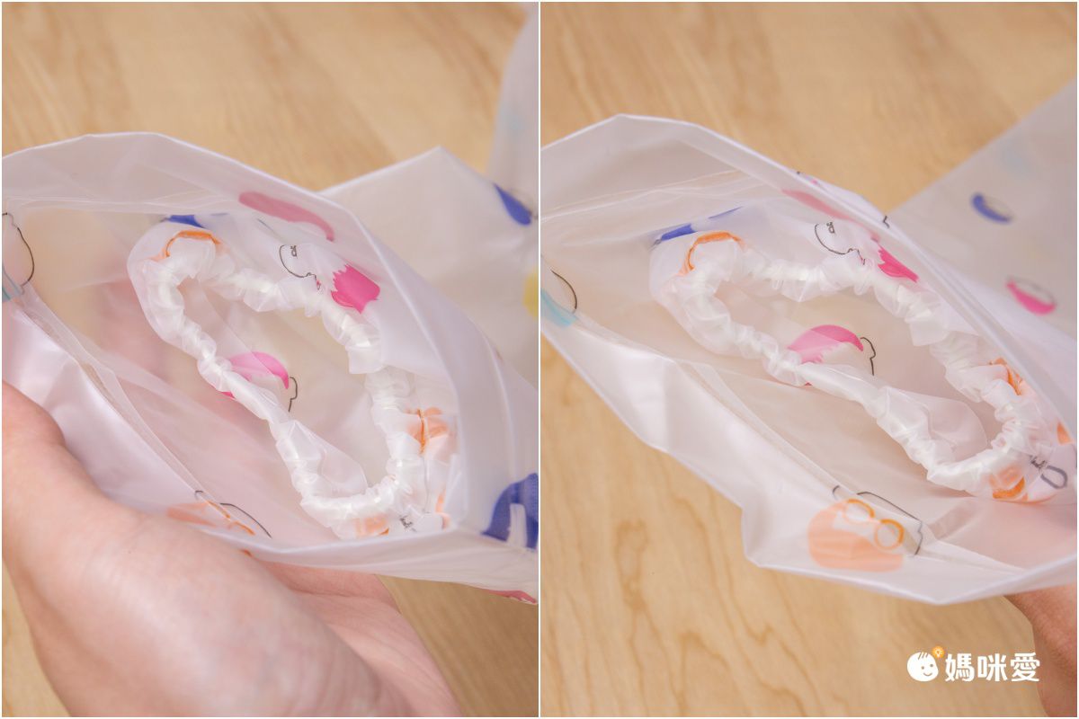 卡通圖書包位兒童雨衣(附收納袋)-小小人-帽簷無反光條