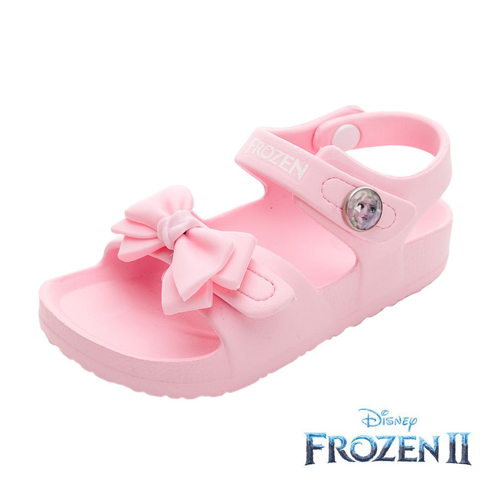 迪士尼Disney - 冰雪奇緣 童鞋 涼鞋 FOKT37673-愛莎女王圖案飾釦-粉紅-(中童段)