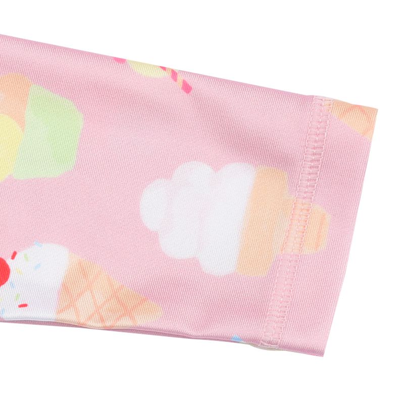 akachan honpo - 防曬泳衣＆連身泳衣-冰淇淋-粉紅色