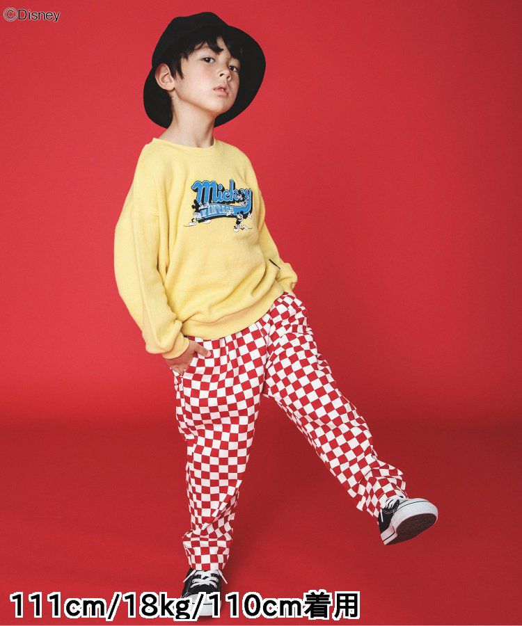 日本 BREEZE - 舒適百搭休閒長褲-暖橘