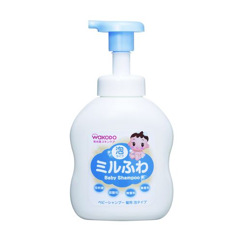 日本和光堂WAKODO - 潤澤嬰幼兒洗髮泡-450ml