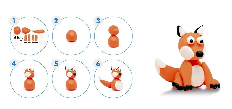 MILAN - 捏捏麵團好好玩黏土-彩虹糰子(10色入)