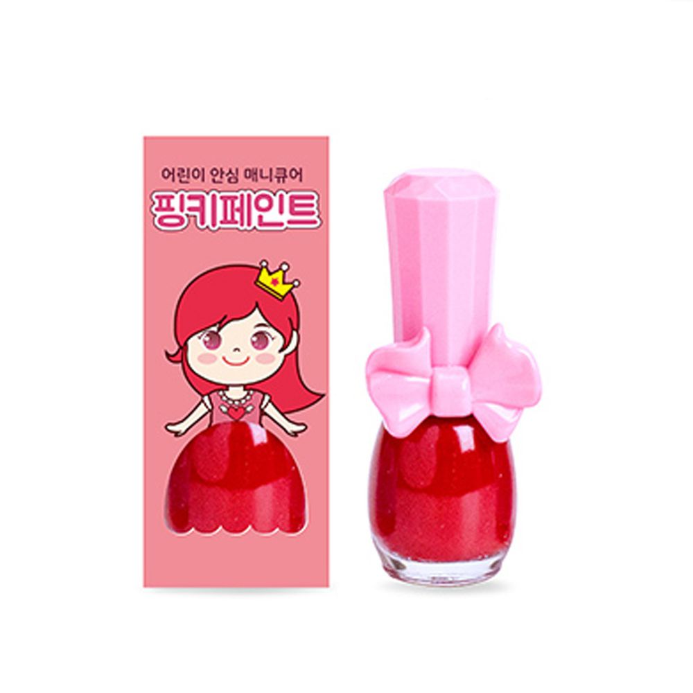 韓國 Pink Princess - 可撕式水性指甲油-莓果派對(糖果色系)