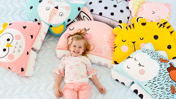 韓國 Bonitabebe - 枕套-超細纖維動物枕用-狐狸 (68*28公分)