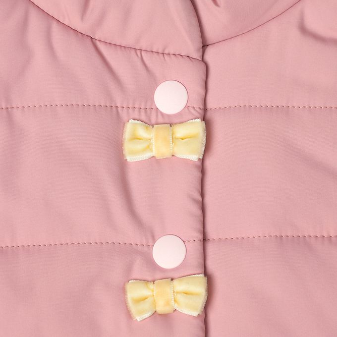 akachan honpo - 鋪棉背心-粉紅色