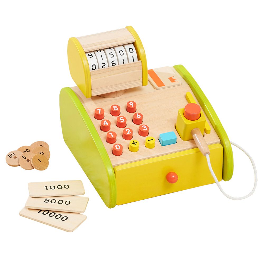 日本 Ed.Inter - 森林木質小小收銀機