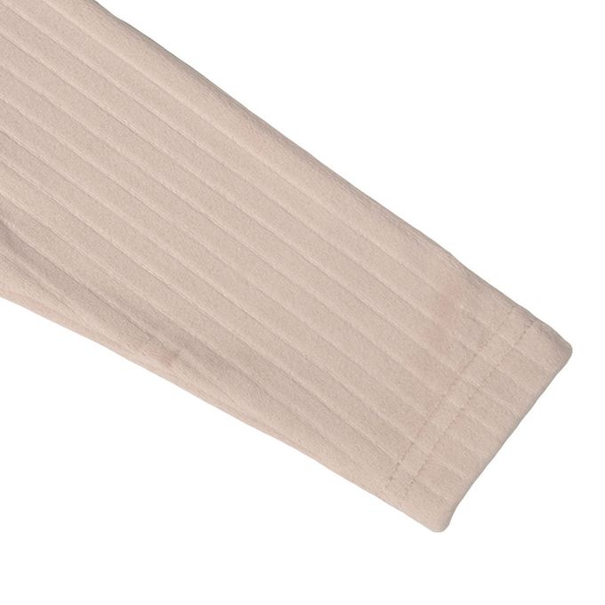 akachan honpo - 長袖軟綿彈性休閒上衣-粉紅色