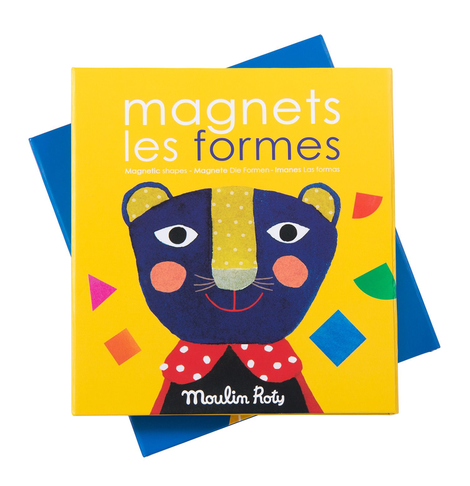 Moulin Roty - 磁鐵書遊戲-幾何創意拼