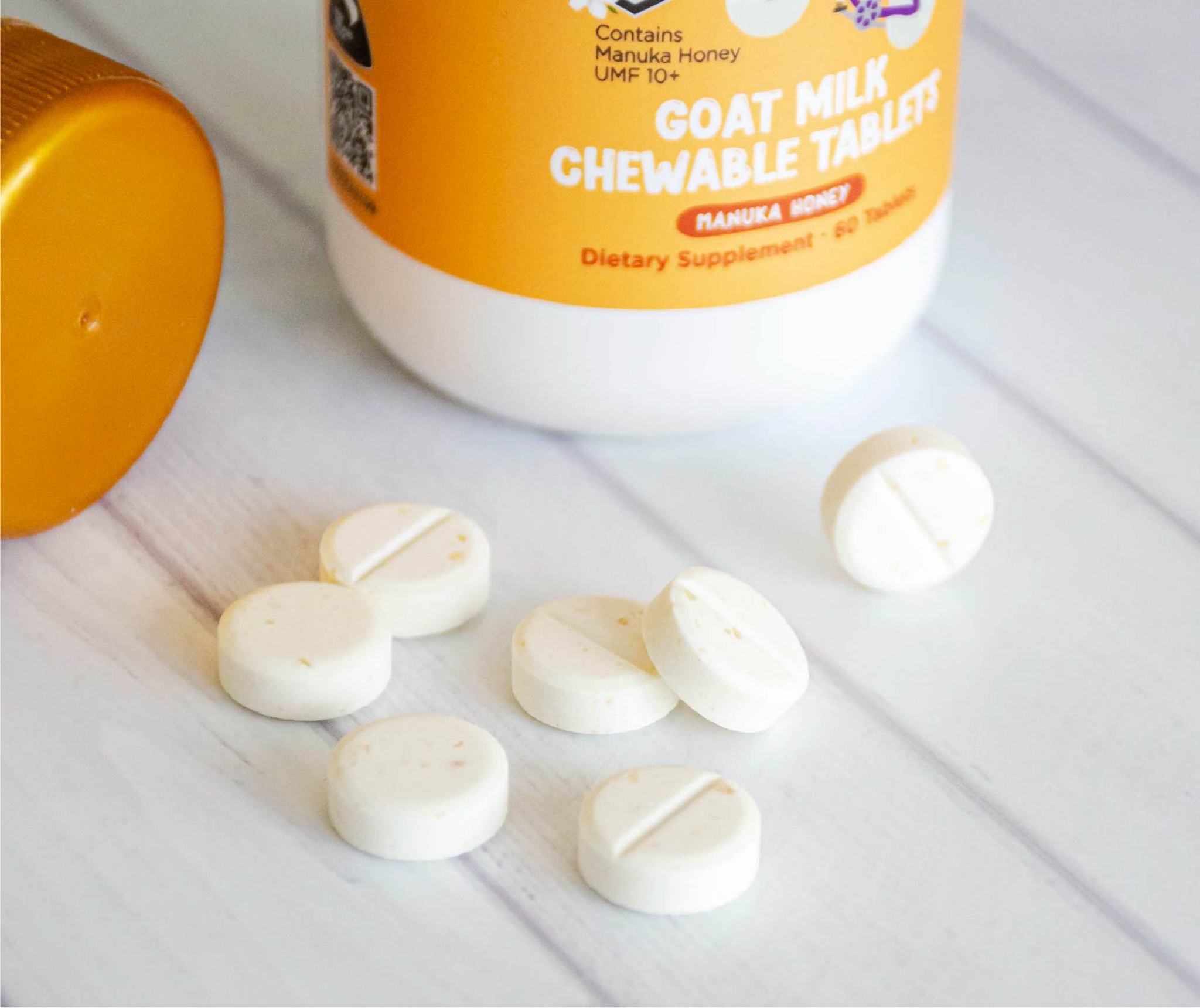 市售唯一添加麥蘆卡蜂蜜！紐西蘭 羊奶粉、羊乳片