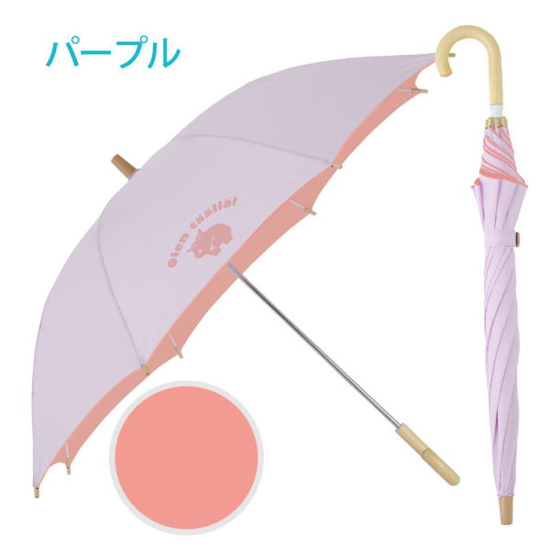 akachan honpo - kukka hippo兒童陽傘-紫色 (50cm)-5歲以上