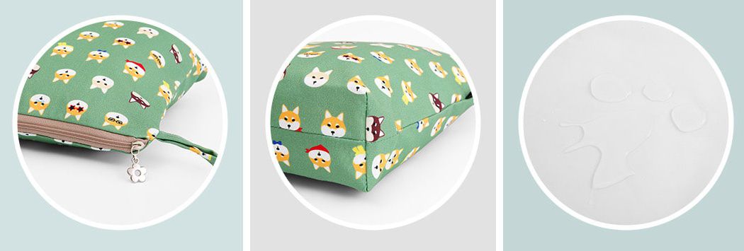 韓國 Coney Island - 防水多功能收納袋-柴犬家族