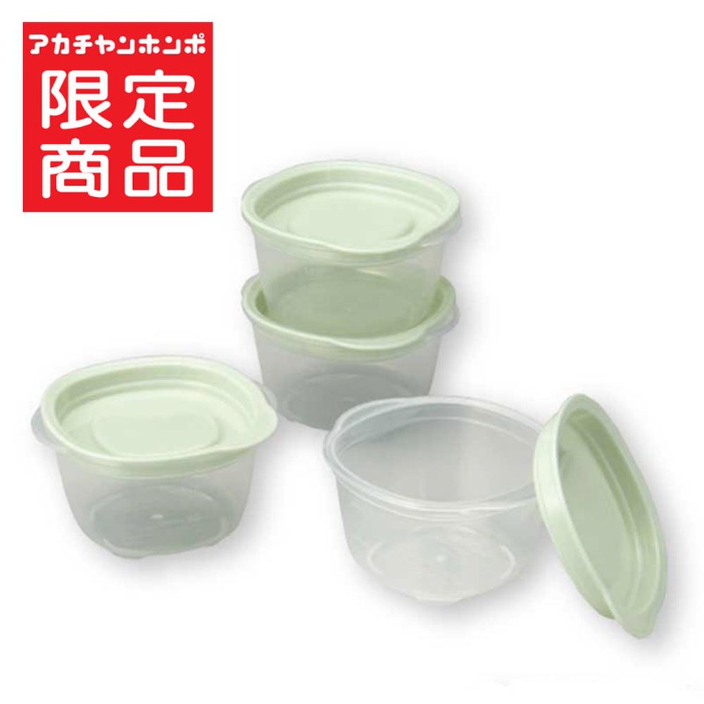 離乳食品保存容器-圓形 100ml-日本製