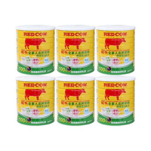 全家人高鈣奶粉-膠原蛋白配方奶粉2.4kgx6罐
