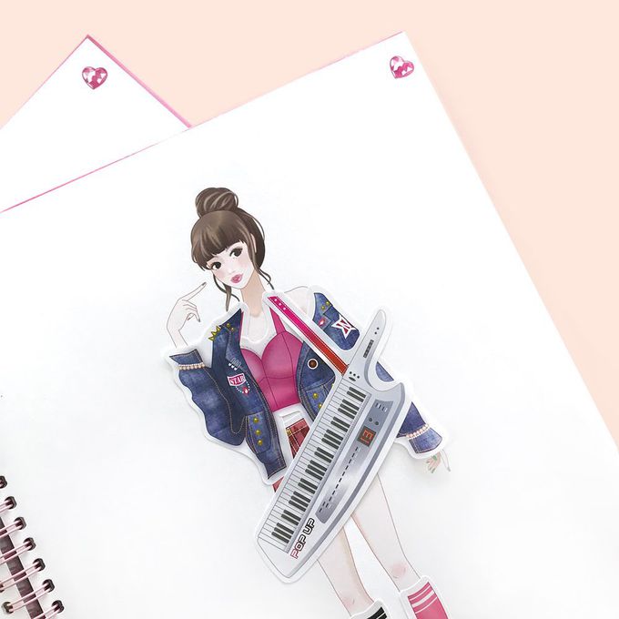 KIWOOM - 韓國 Design as you like小設計師時尚手冊-時髦洋裝系列