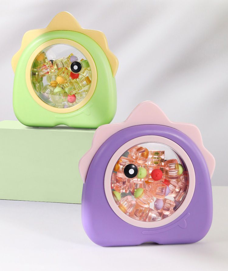 寶寶乳牙收藏盒-獨眼小怪獸-黃+綠 (16.4x15.8cm)