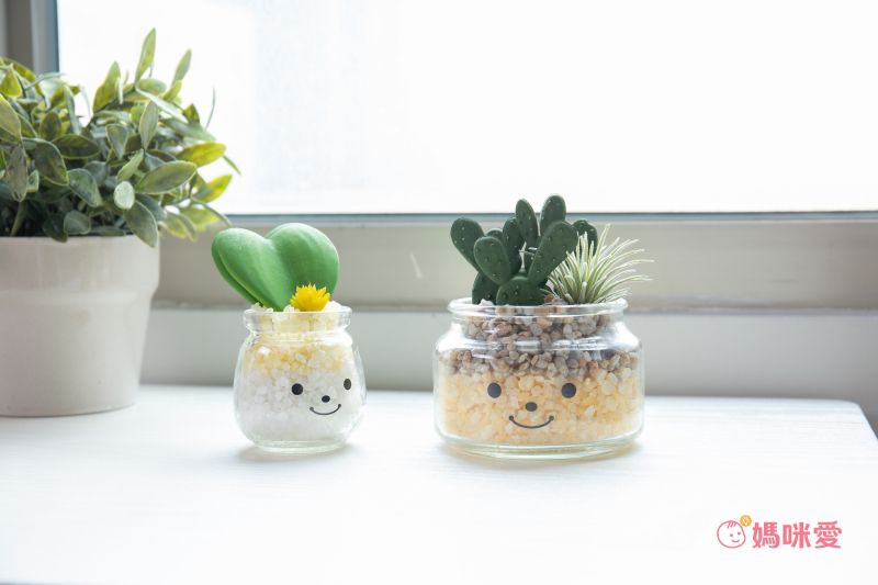 日本 KISHIMA - CT觸媒 開運消臭仿真多肉盆栽-貴人運-Mina (S(5x7.5x11cm))