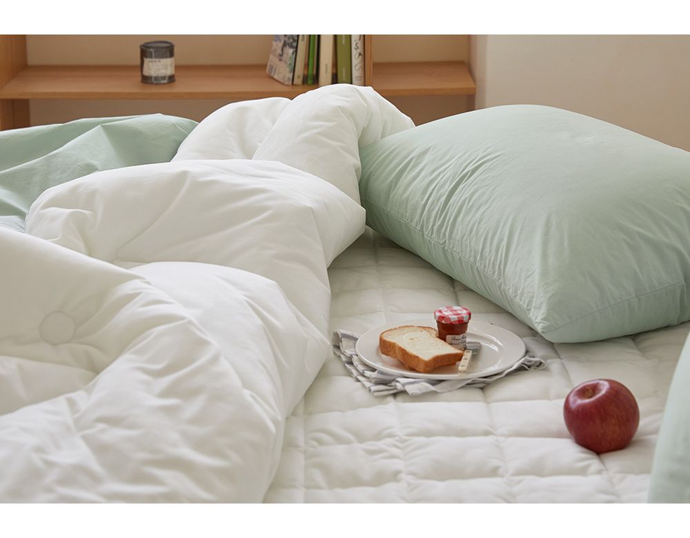 韓國 Maatila - 高密度60支棉舒柔超細纖維棉被(冬被)-薄荷綠