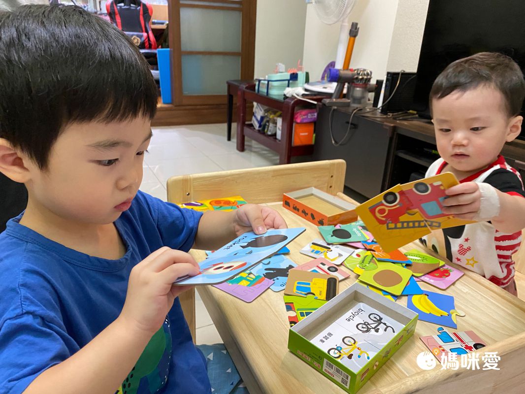 1歲Baby配對拼圖：蔬菜篇 (10 x 16 x 3.5 cm)-盒裝