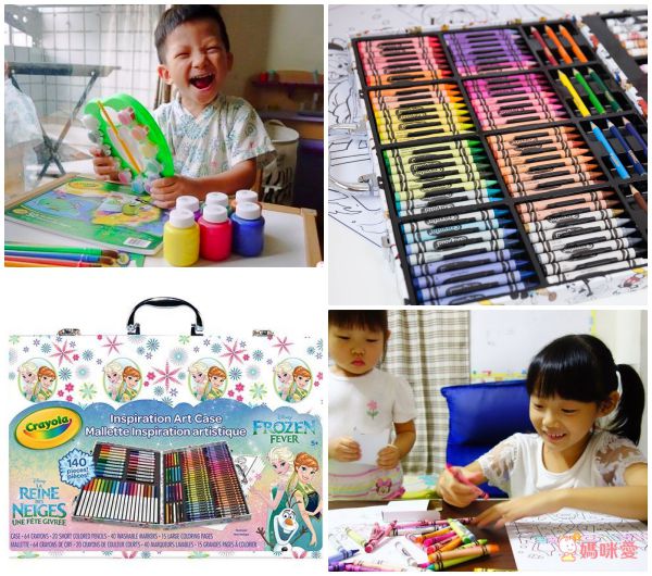 【迪士尼 ✖ 美國 Crayola 繪兒樂】39 折起！蠟筆、彩色筆、印章、著色本通通有