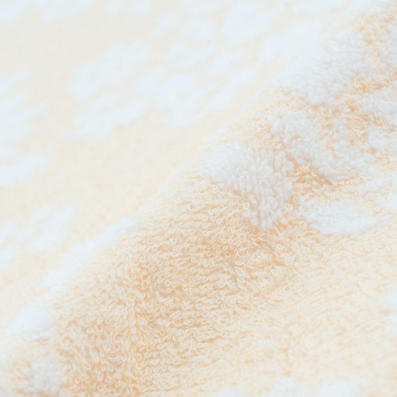 akachan honpo - 今治洗臉巾-小捧花-淺卡其色 (34×80cm)