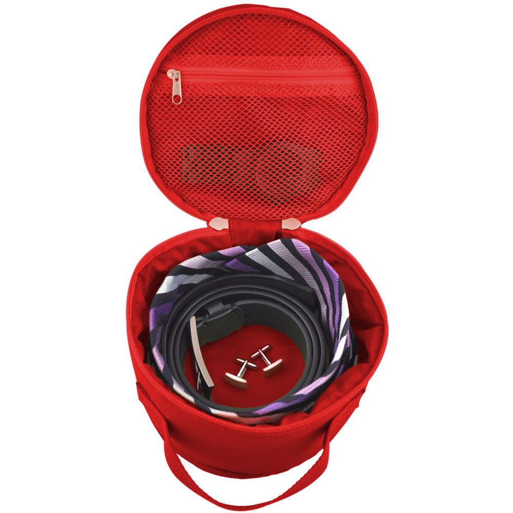 澳洲 Lapoche - 圓筒整理袋-紅色