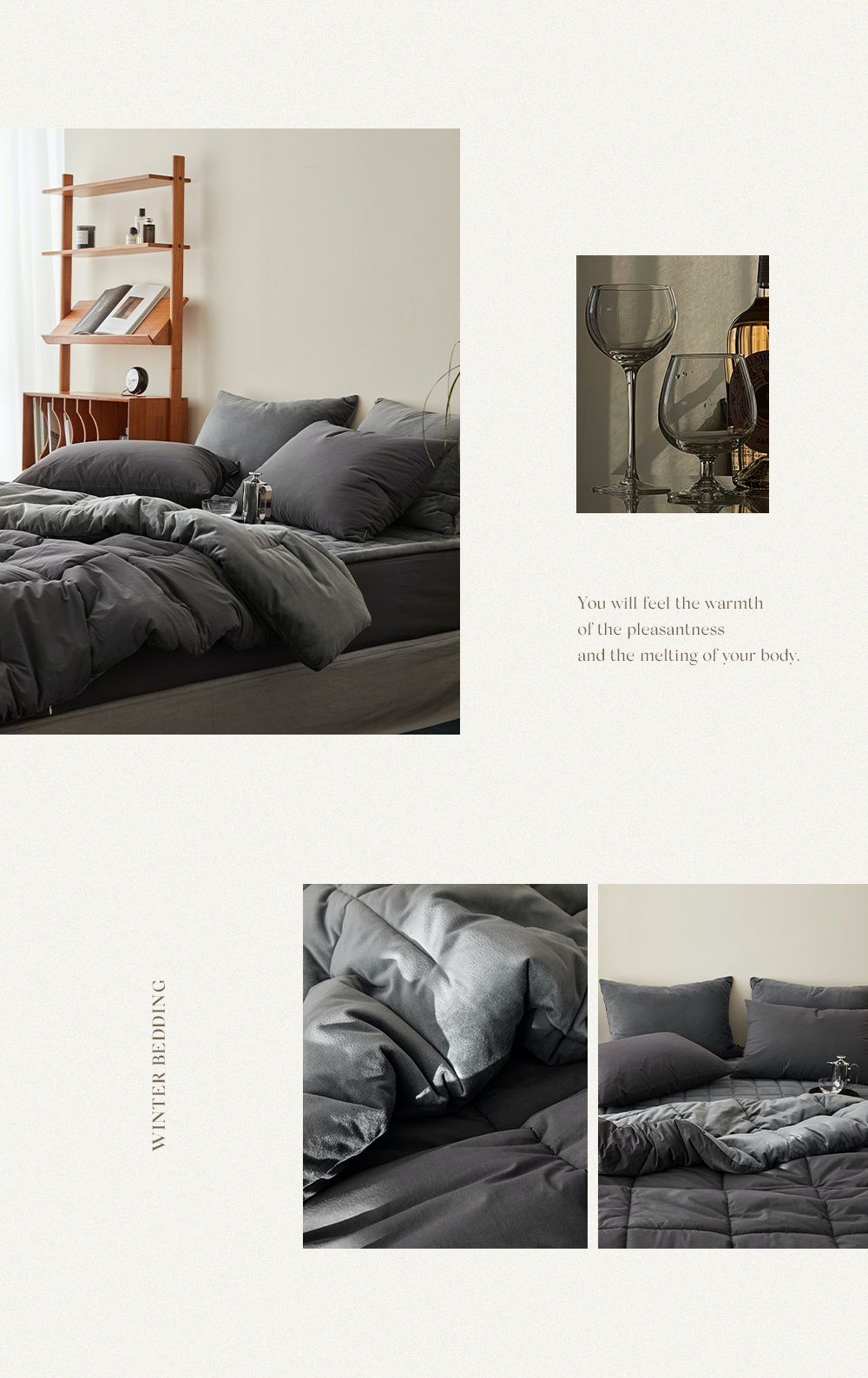 韓國 Maatila - 可水洗刷毛高密度60支棉棉被-芝麻拿鐵