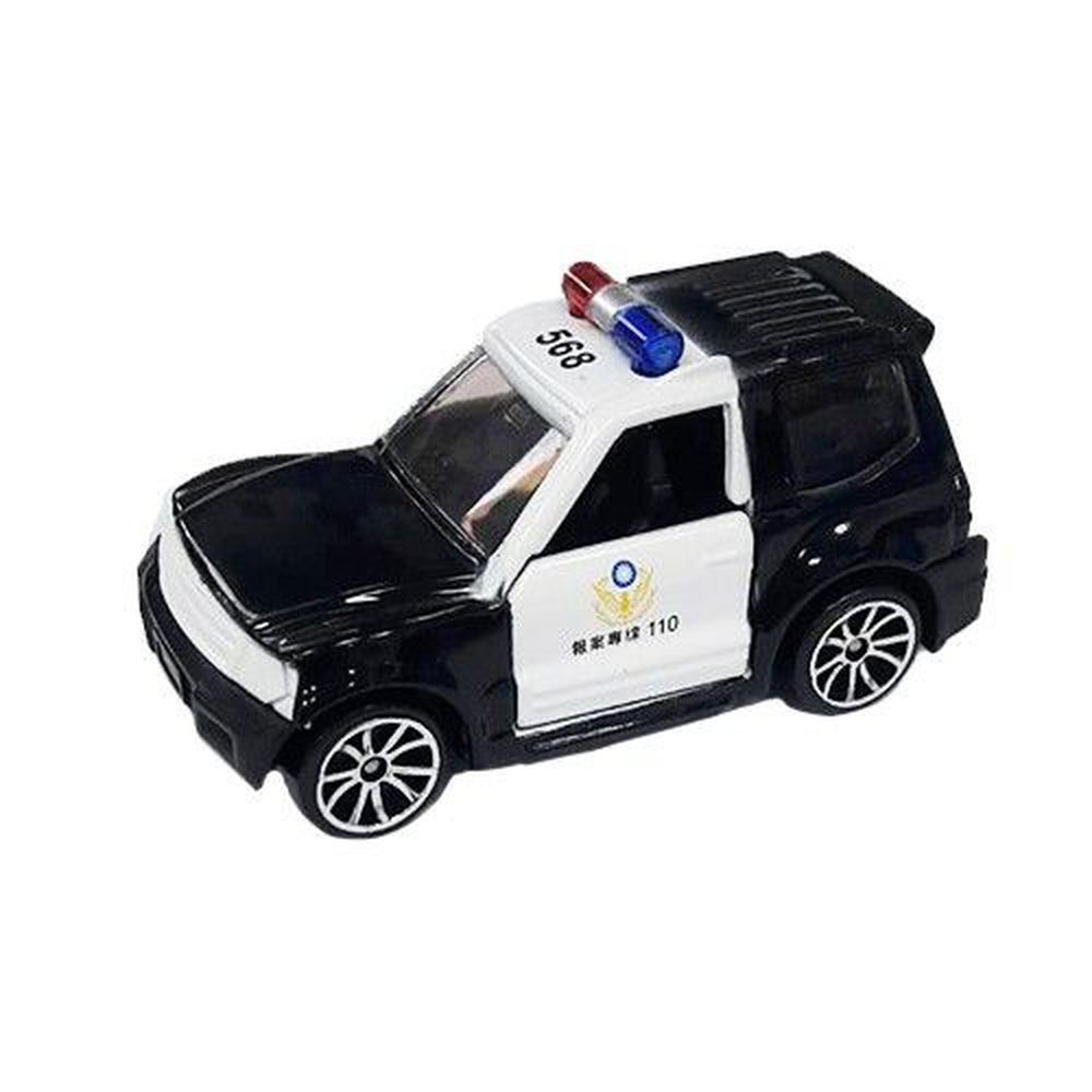 樂彩森林 - 迷你合金車-吉普警車(157)-滑行