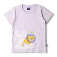 akachan honpo - T恤-HI ! MY ZOO-紫色