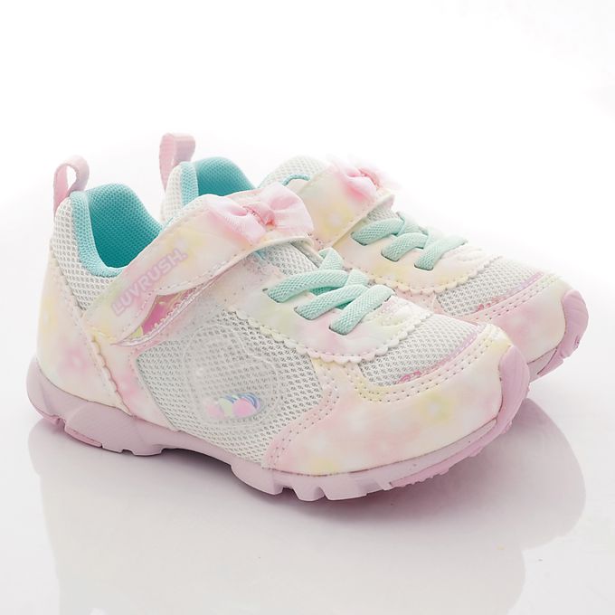 Moonstar日本月星 - 月星LV系列甜心運動款(中大童段)-運動鞋-白