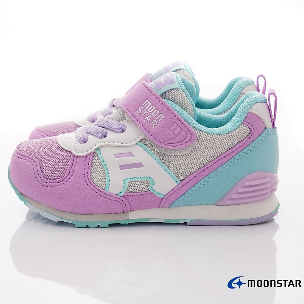 Moonstar日本月星 - HI系列十大機能運動鞋(中小童款)-紫
