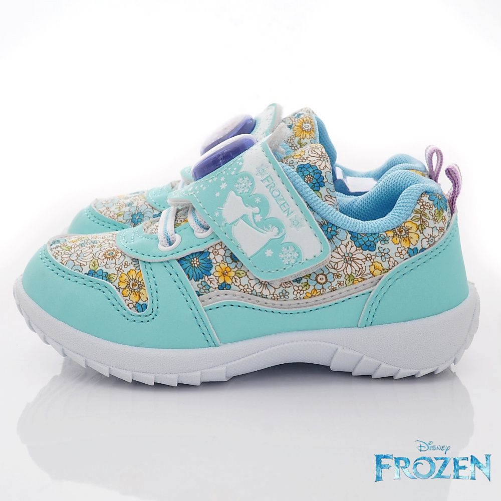 台灣製冰雪奇緣電燈休閒運動鞋(中小童段)-運動鞋-藍色