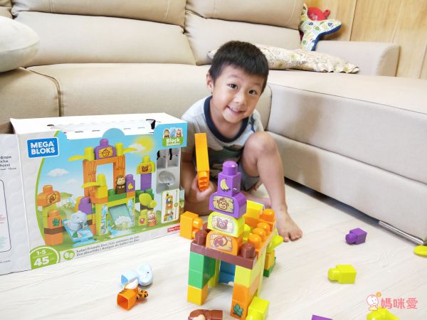 1 歲就能玩！【MEGA BLOKS】美高積木