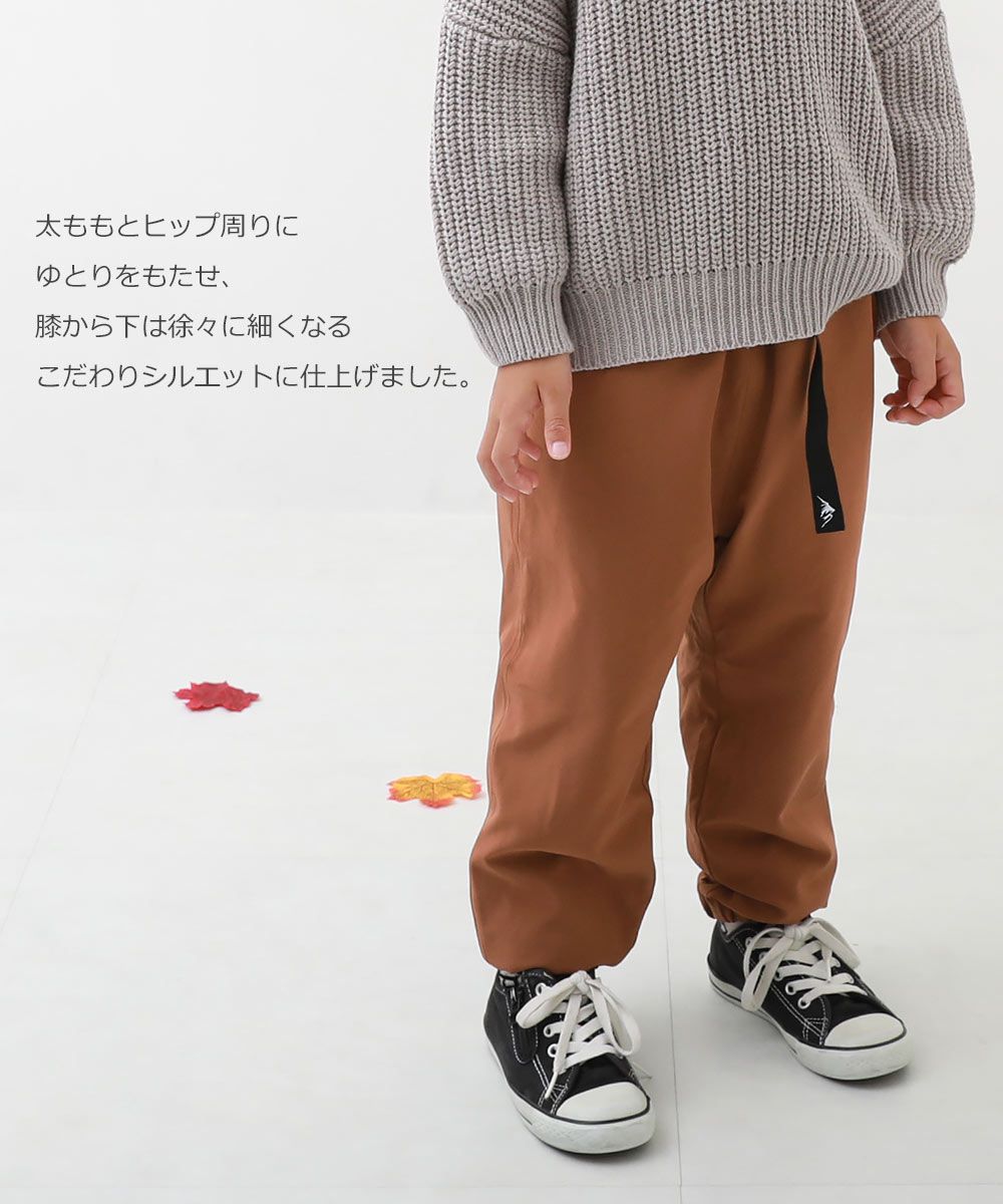 日本 devirock - 街頭風帥氣腰帶滑板褲-橄欖綠