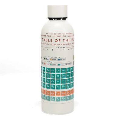 英國 Rex London - 不鏽鋼兩用保溫/保冷水瓶-元素表(500ml)
