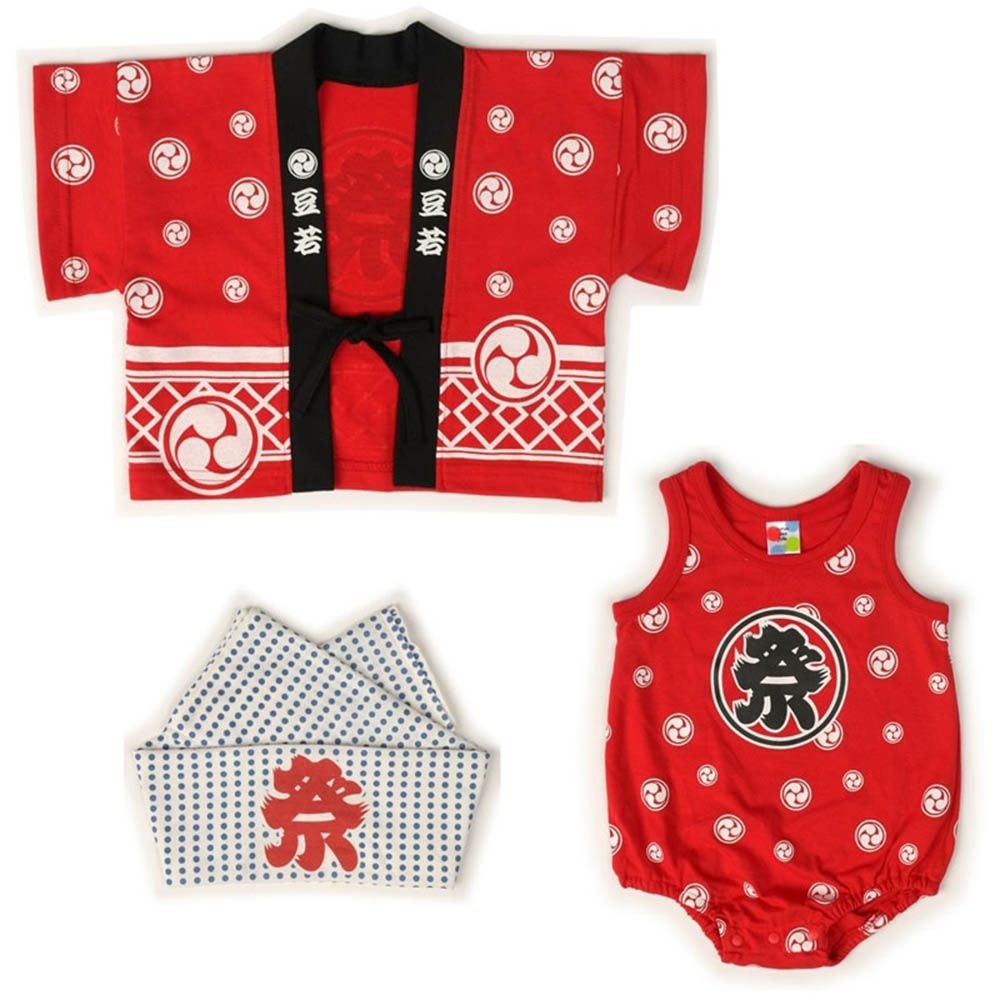 祭典連身衣-紅色