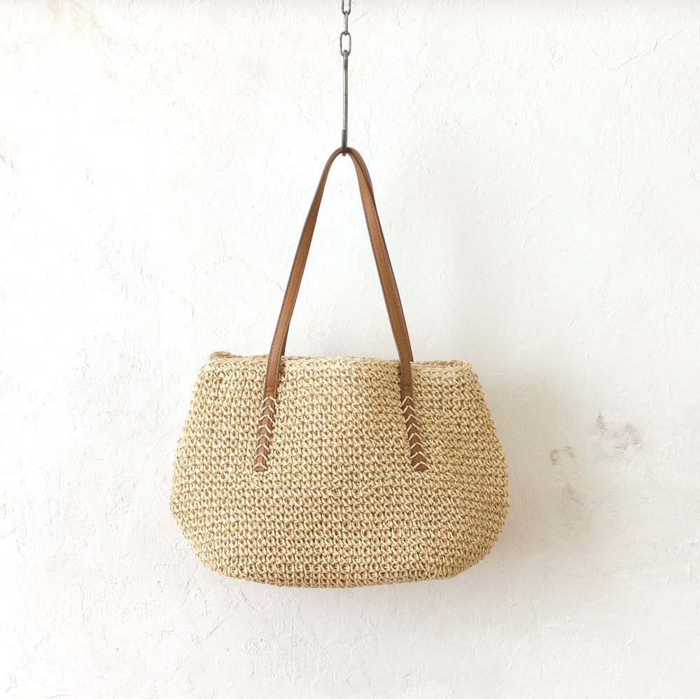 日本妞夏日最愛。草編包Ｘ編織包