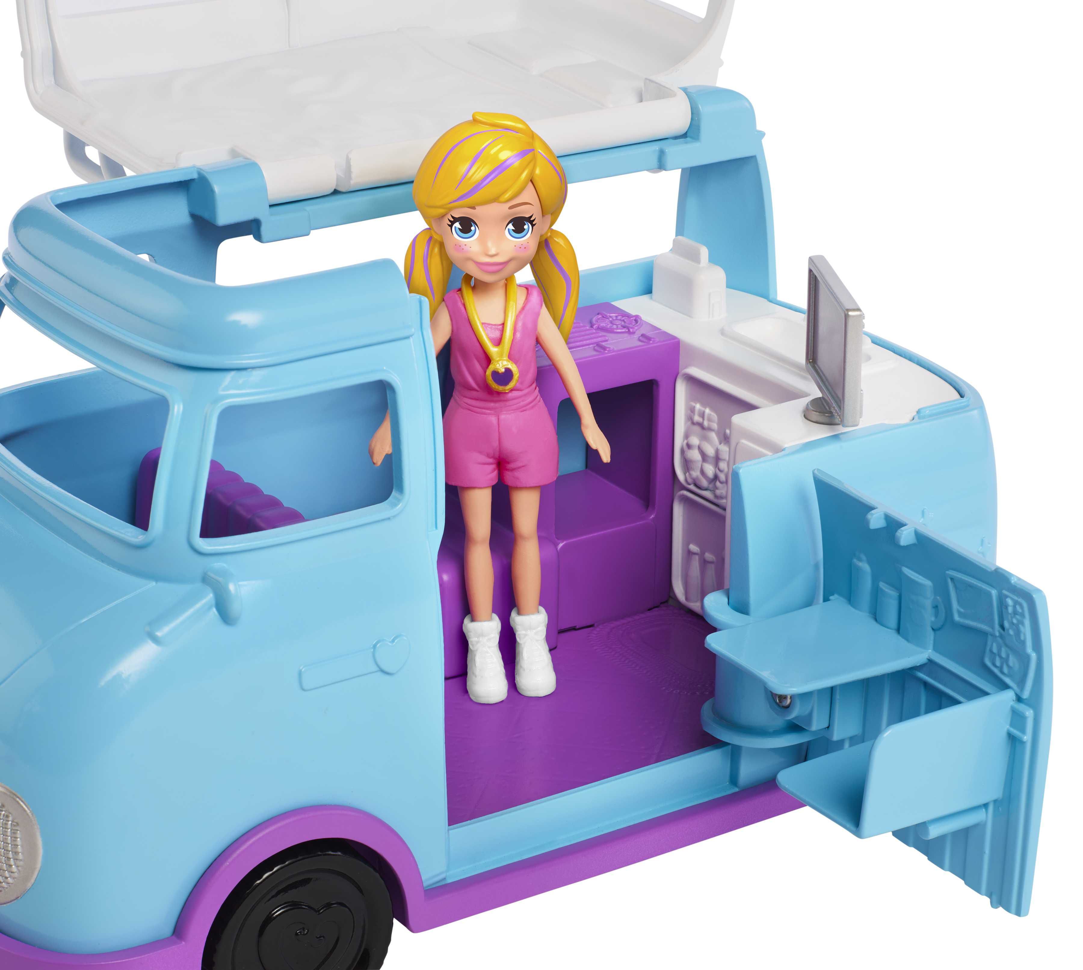 Polly Pocket 口袋波莉 - 口袋波莉旅行車變身組合