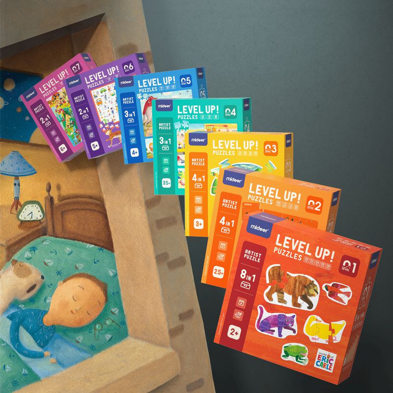 MiDeer - 進階式拼圖4 In 1-您看起來好好吃(LEVEL2)