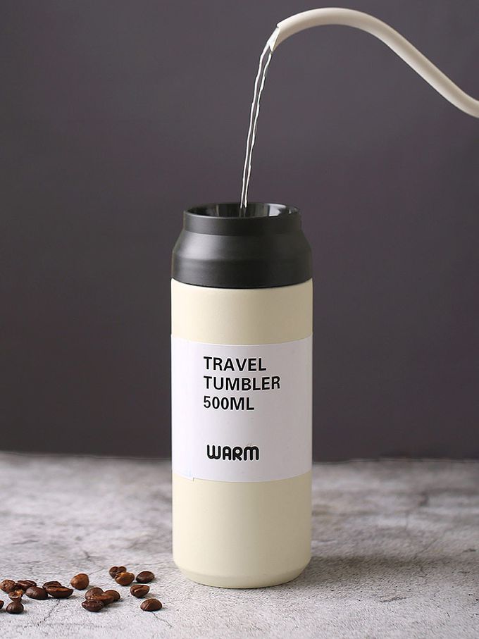 日本 FOREVER - (買一送一) 日式304不鏽鋼真空保溫瓶500ML