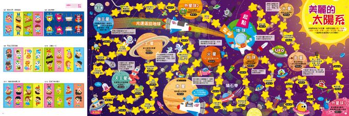 【DIY紙上遊戲書】超好玩的知識大富翁