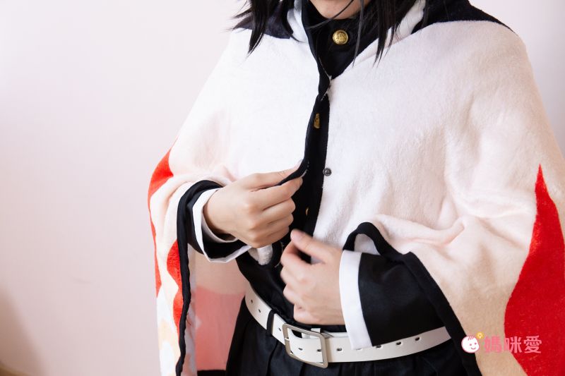 日本代購 - 鬼滅之刃 保暖毯/披肩-我妻善逸 (80x135cm)